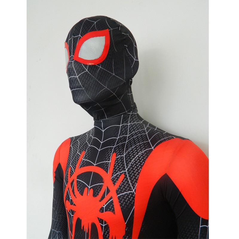 Kostum baju spiderman miles morales anak costume spidermen spider man spider men spedermen sepedermen sepederman sepedermen costum custom / costumes kostom helloween haloween hallowen halloween