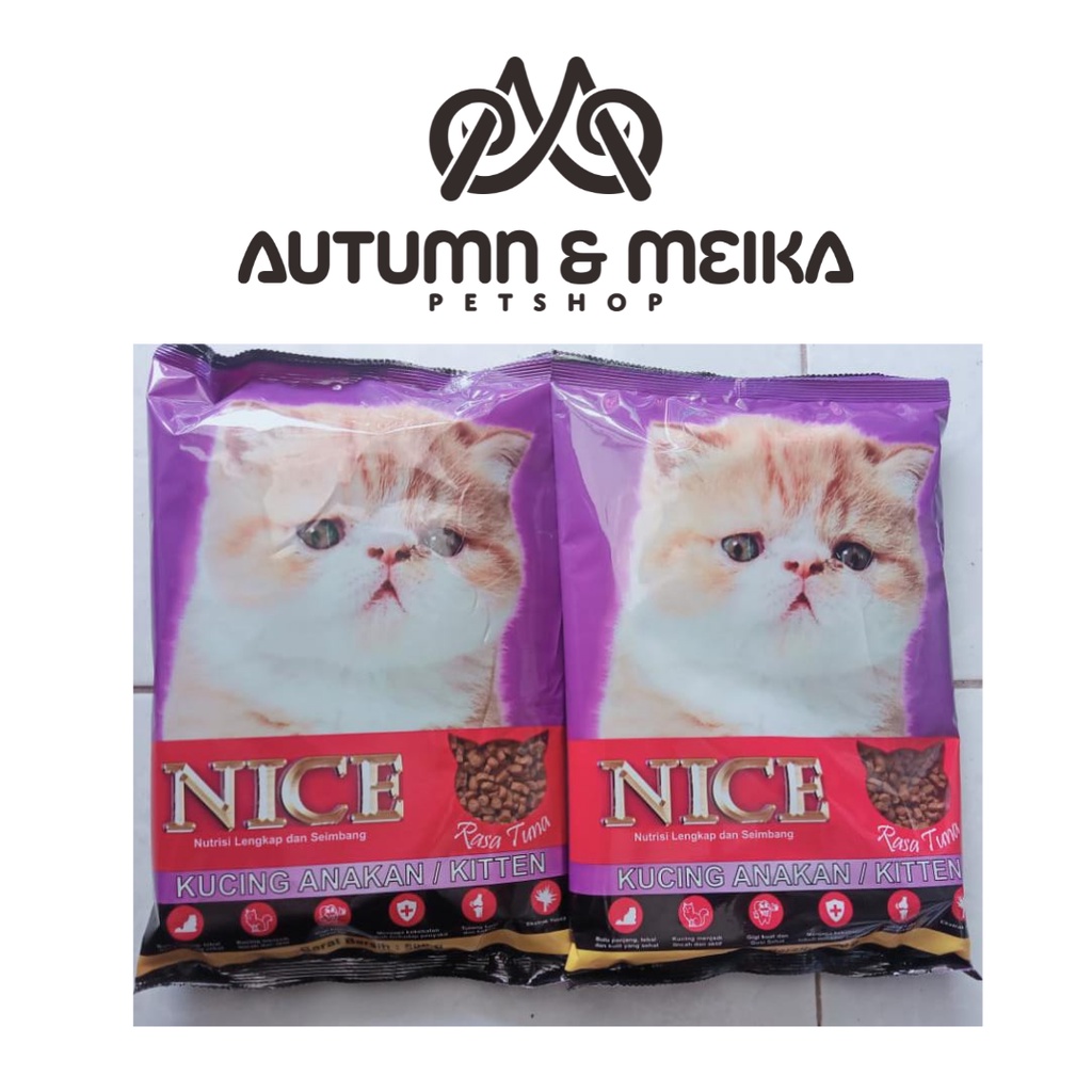 PROMO Makanan Kucing Nice Kitten 500g