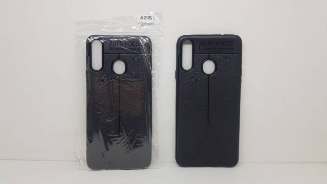 Auto Focus Samsung A20s 6.5 inchi Leather Soft Case Samsung Galaxy A20s A207 Auto Fokus Samsung A20s