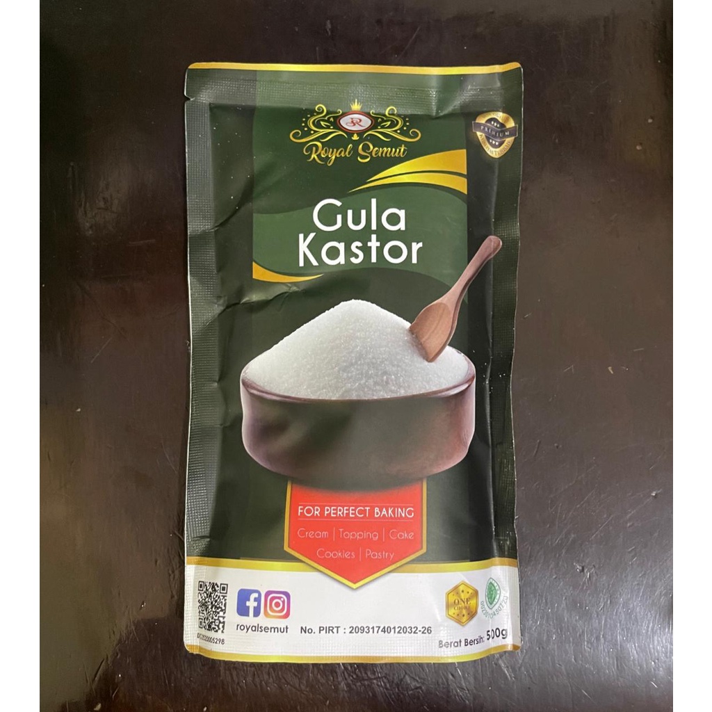 

Gula Kastor Royal Semut Castor Sugar - Castor 500gram