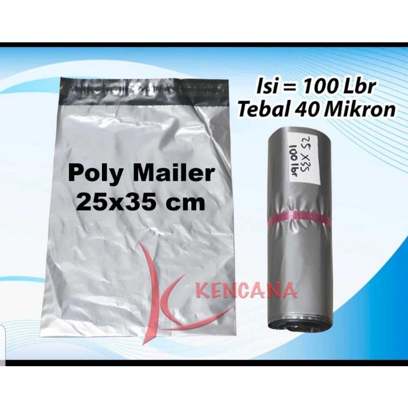 TERMURAH!!! (100LBR) plastik packing polymailer glossy