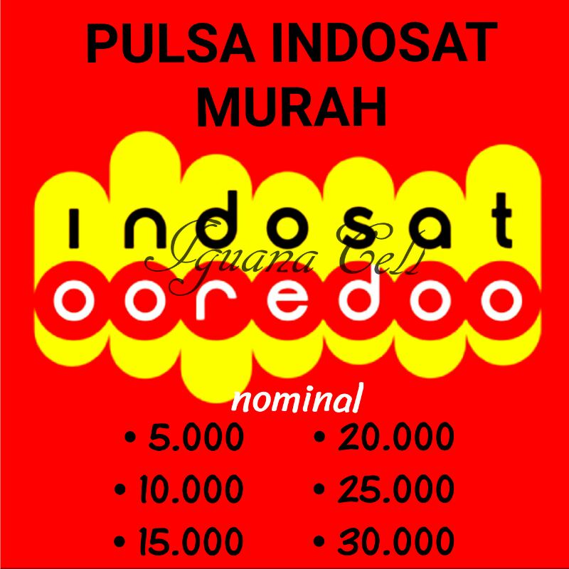 PULSA INDOSAT promo 5k