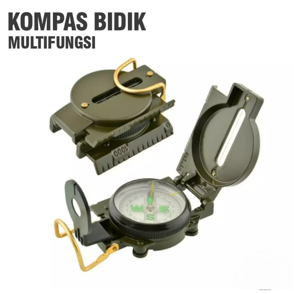 Kompas Bidik Navigasi - Kompas Outdoor - Kompas Gunung - kompas parentering