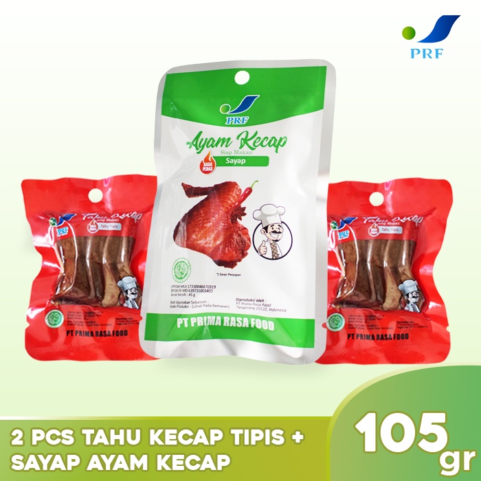 

Sayap Ayam Kecap + 2 pcs Tahu Tipis Siap Makan - Makanan Siap Saji - Makanan Instan - PRF