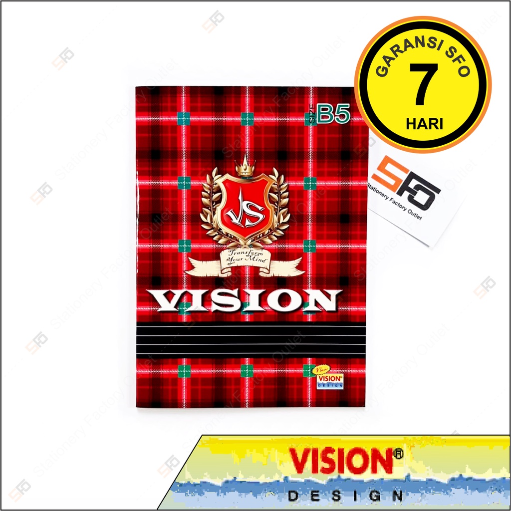 

Buku Tulis Boxy isi 42 Satuan Vision - SFO Semarang Official