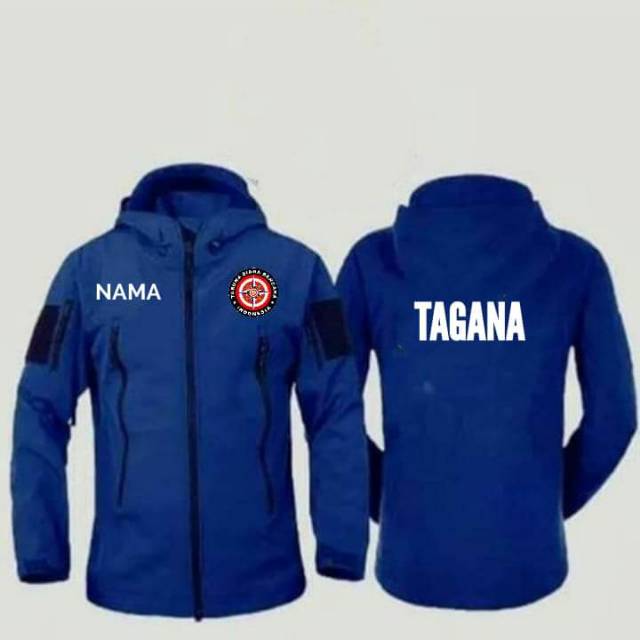 Jacket TAD full blue TAGANA anti gerimis