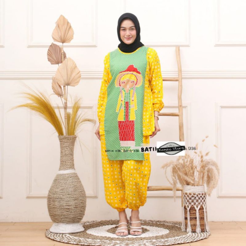 OneSetTejoCaping#SetvelBlusAsimetris