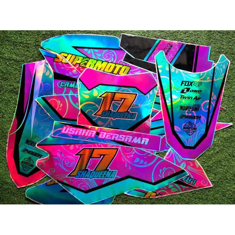 decal hologram klx,,wr,,crf