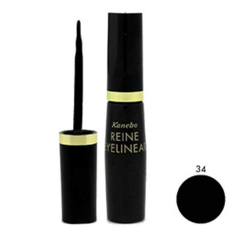 Kanebo Eye Liner Liquid Black 34 Hitam