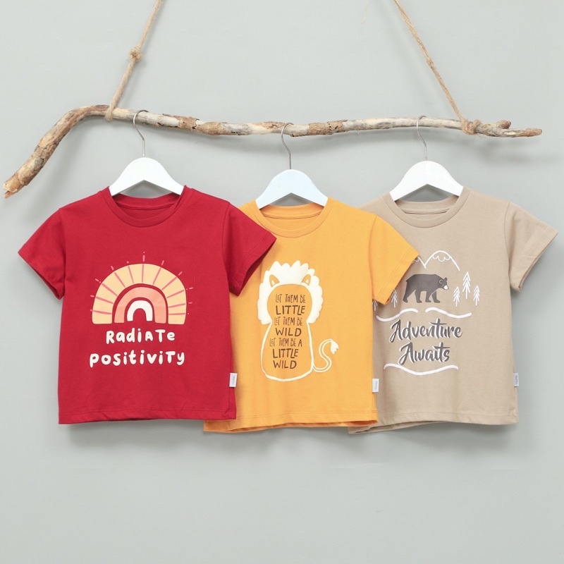 Mooi Graphic Tee 1 Pcs / Kaos anak Murah