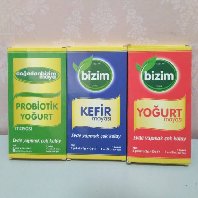 

Kefir, Yogurt, Prebiotik Yogurt
