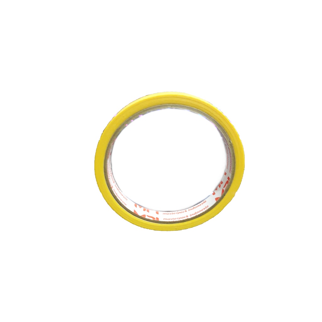 MASKING TAPE 12 MM - LAKBAN KERTAS 12 MM MASTER PACK INDONESIA