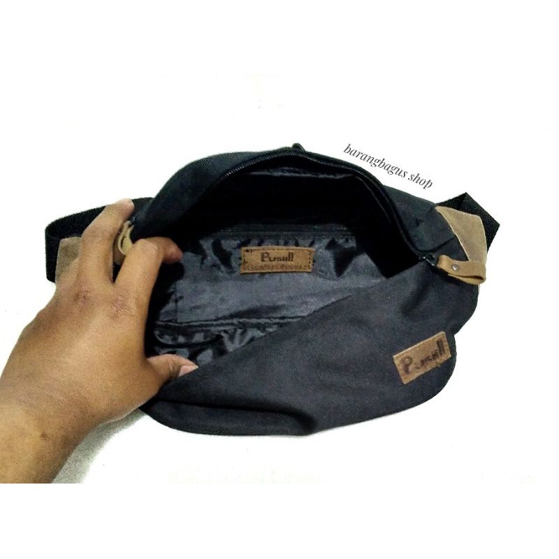 Waist Bag / Tas Selendang Pria keren RUSILL (kode 062)