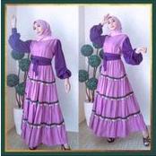 COD Gamis Lilac/Dress Rumbai Lilac
