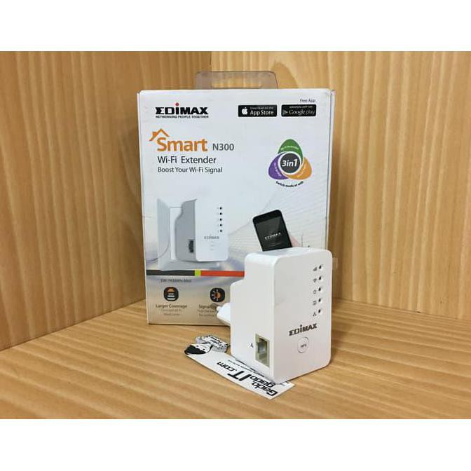 Wifi Extender Edimax Ew-7438Rpn Mini N300 Speed Up To 300Mbps Dudung.Store