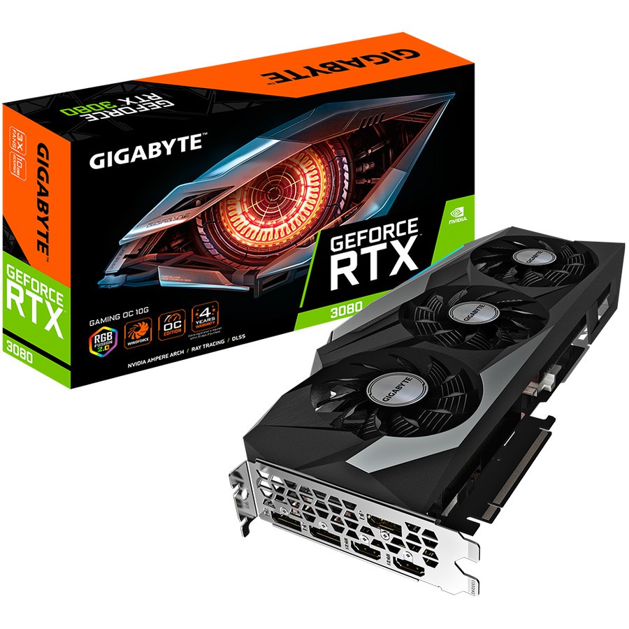 GIGABYTE RTX 3080 GAMING OC 10G RTX3080 GV-N3080GAMING OC-10GD - GARANSI RESMI