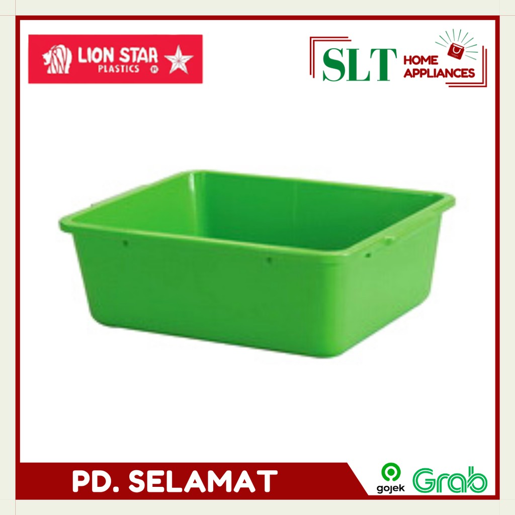 BY GOJEK Baskom Persegi Lion Star BASKOM PLASTIK LION STAR NO 2
