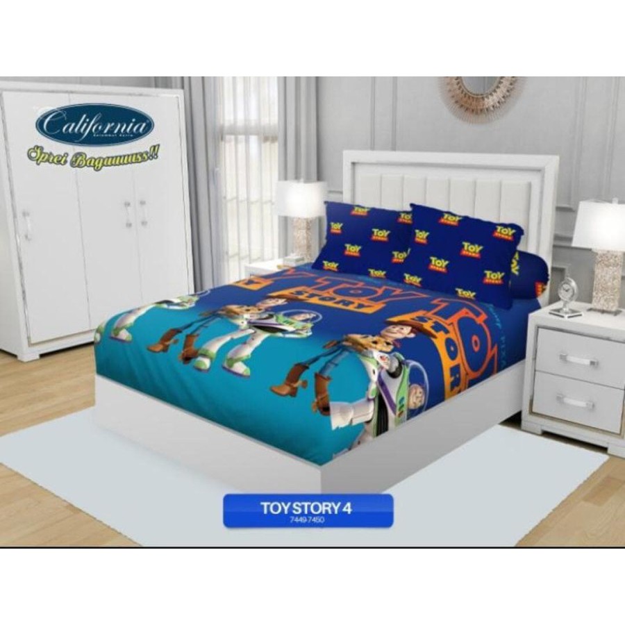 SPREI CALIFORNIA TOY STORY 4 No.1 KING 180 SEPRAI DISNEY PIXAR KARTUN