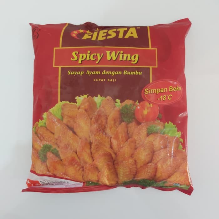 Fiesta Spicy Wings Sayap Ayam Bumbu 500g