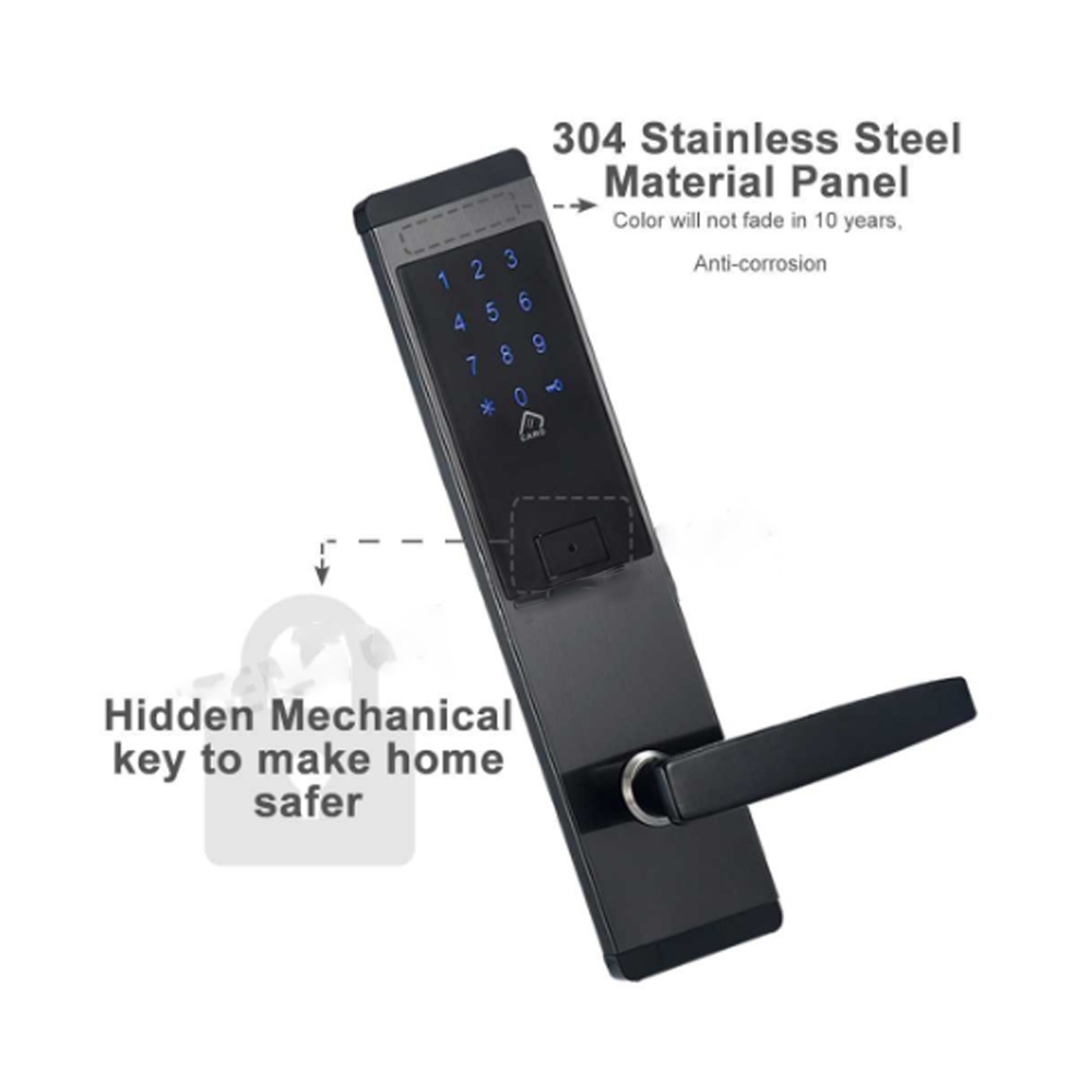 Promo YRHAND Gagang Pintu Elektrik Intelligent Card Door Lock - T20