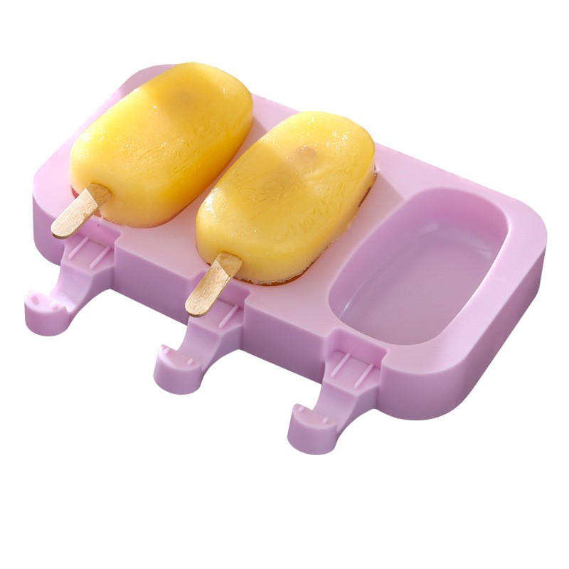 SHOPELLO – Cetakan Es Krim Coklat Cetakan Ice Cream Pudding Jelly Bahan Silikon
