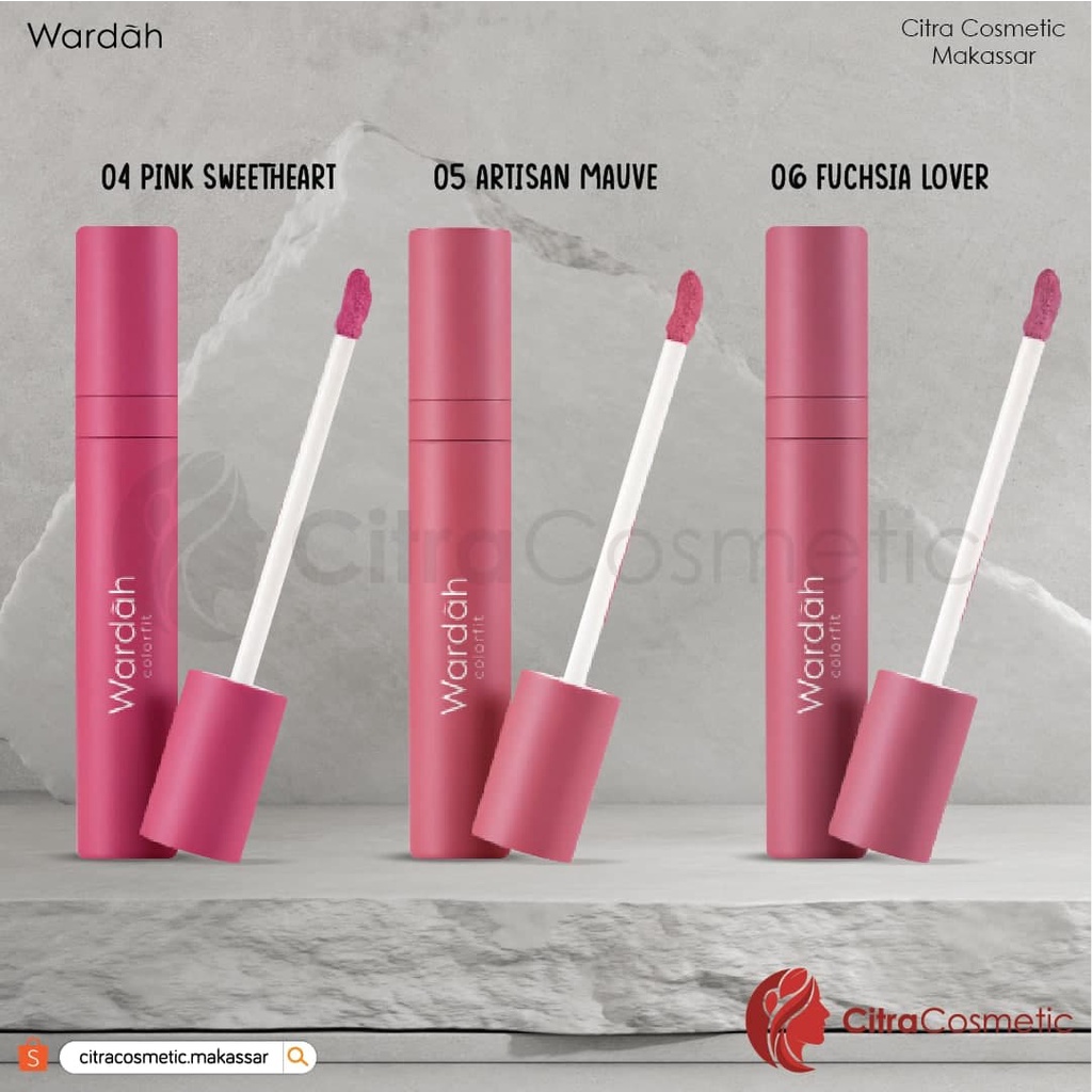 Wardah Colorfit Velvet Matte Lip Series