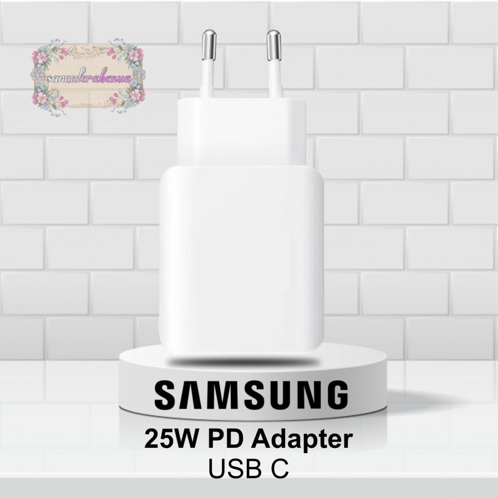 Batok adaptor Charger SAMSUNG 25 WAT NOTE 20 20+ 20 10 10+ ULTRA S21 s21+ s20 s20+ A80 ULTRA SUPER FAST CHARGING bergaransi 1bulan SB3439