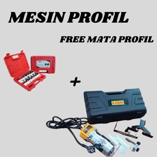 NEW !!! MESIN TRIMMER KAIROS KA- 371WT MESIN PROFILE/MESIN LOTER KAYU MESIN ROUTER MESIN PROFIL KAYU MURAH