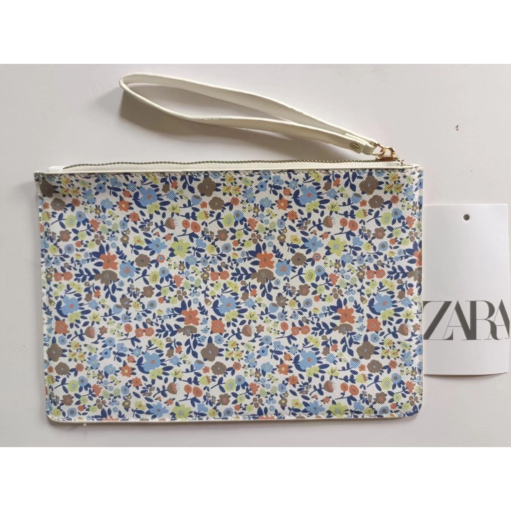 Clutch Z4ra Motif Bergambar Bunga/Motif Burung61#