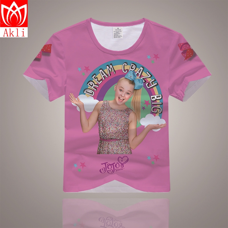 Jojo Siwa Dream Kaos T Shirt Lengan Pendek Untuk Unisex Shopee
