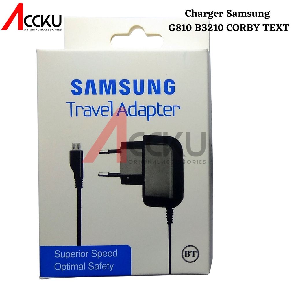 CHARGER SAMSUNG B3210  / CASAN SAMSUNG G810 / B3210 MICRO USB ORIGINAL 100%