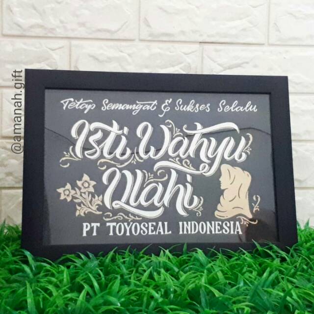 

Kado Ucapan Selamat Sukses lettering (Tulis Tangan)