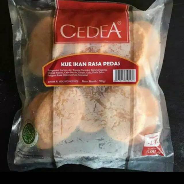 

Cedea kue ikan rasa pedas 500gr