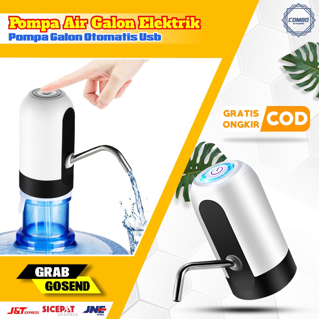 Pompa Galon Elektrik Otomatis Dispenser Air Minum Usb Water