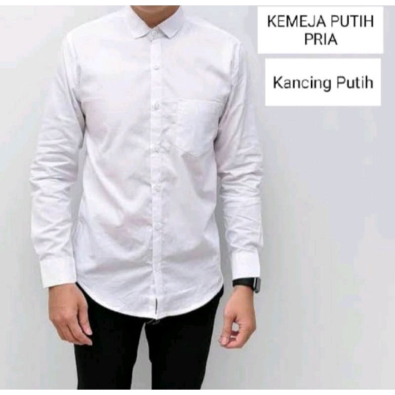 kemeja putih / kemeja hitam / kemeja putih polos / kemeja hitam polos / kemeja formal / kemeja kantor / kemeja pria / kemeja cowok / dalaman jas / kemeja polos / kemeja / baju kantor / kemeja kantor / seragam kerja / kemeja ospek