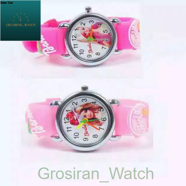 Jam Tangan Fashion Anak Karakter Timbul 3D [G_W]