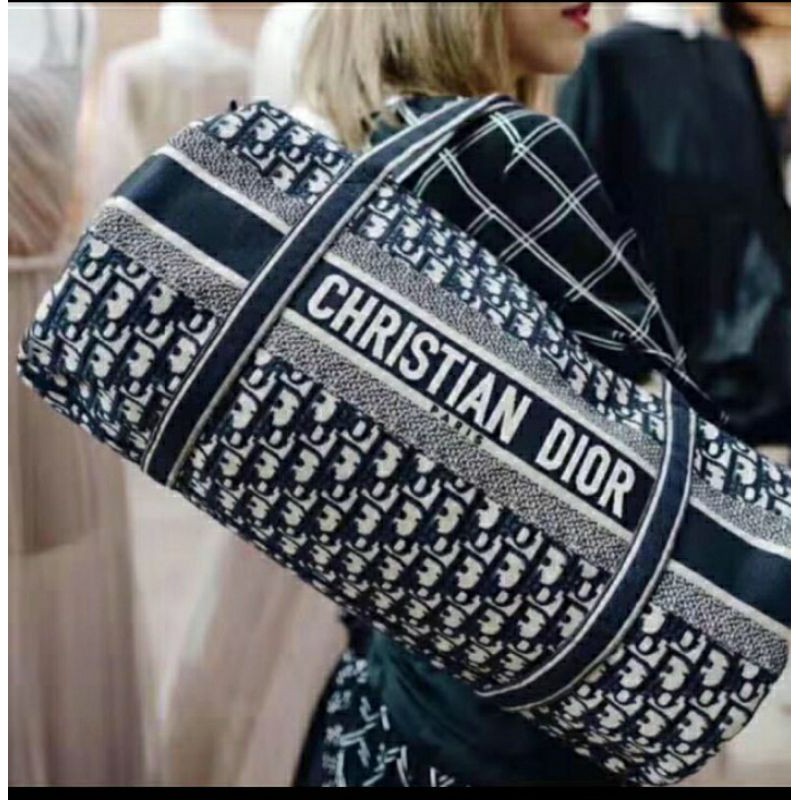 CHRISTIAN DIOR OBLIQUE TRAVEL BAG