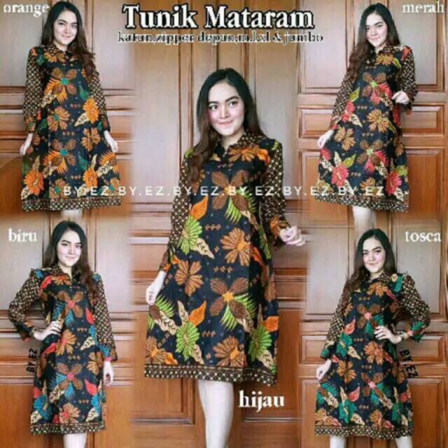  tunik  images model  terbaru Tunik  Variasi  Batik