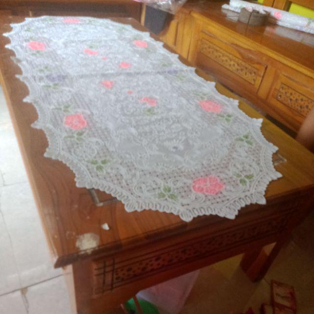 Taplak Meja Vinyl Tamu Ketapang Oval Shopee Indonesia Taplak Meja Vinyl Tamu Ketapang Oval Shopee Indonesia