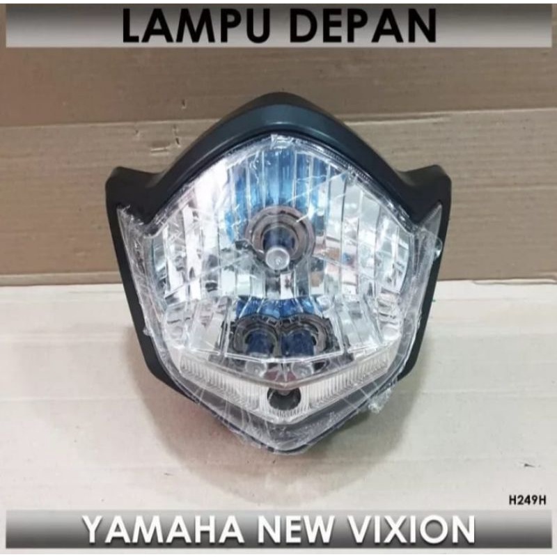 Lampu Depan Vixion Old Plus Kuningan Plus Lampu Sen 2 Buah