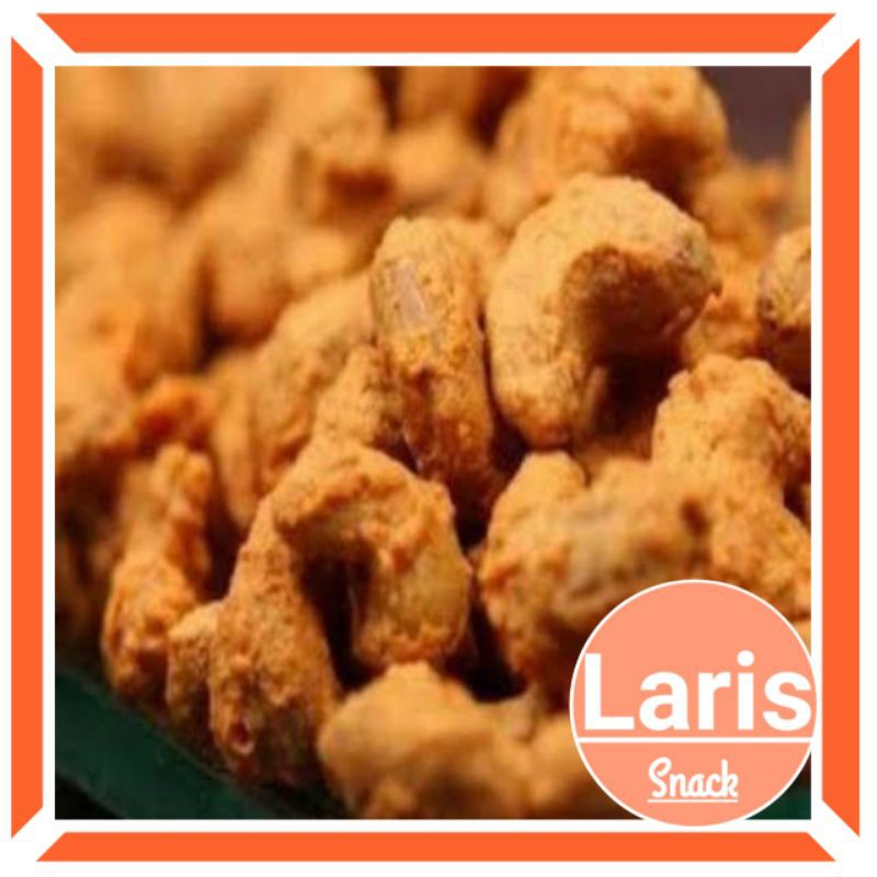 

Kacang Mede Tepung / Mete Crispy 200 Gr / Mente Rasa Tepung Krispy /LarisSnack