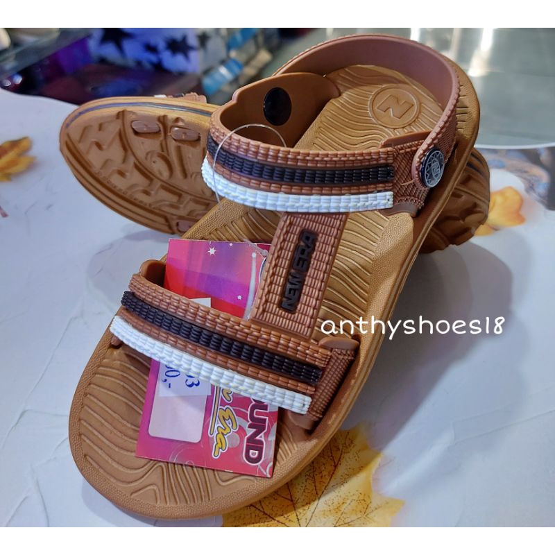 *New* Sandal NEW ERA TKE 3003 Sandal Hiking Gunung Tali Karet Anak