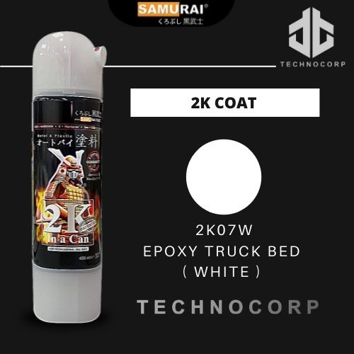 

Cat Semprot SAMURAI PAINT 2K07W EPOXY TRUCK BED / WHITE KULIT JERUK