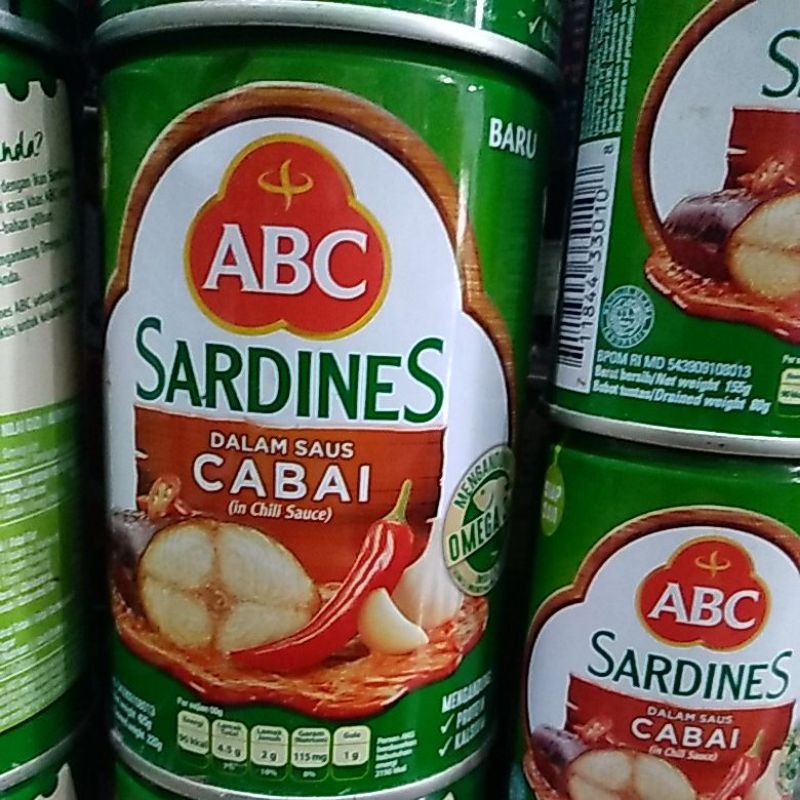 Pilihan Sardines ABC 425gr