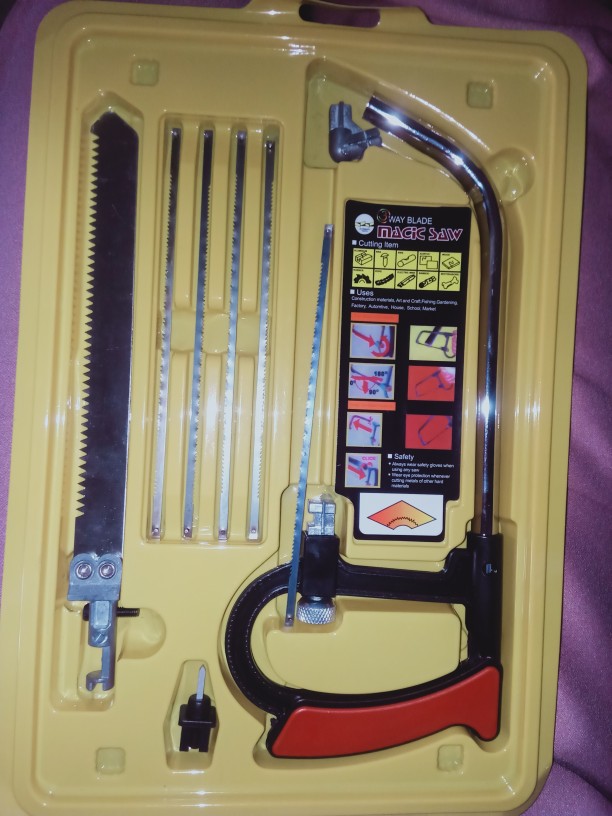Magic Saw Set Ori Platinum Saw Gergaji Serbaguna 1 Pack