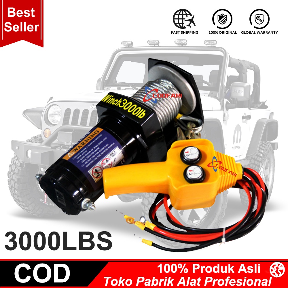 AACS Winch derek ATV hoist 12volt / 24volt 2000lbs 3000lbs 3500lbs 4500lbs