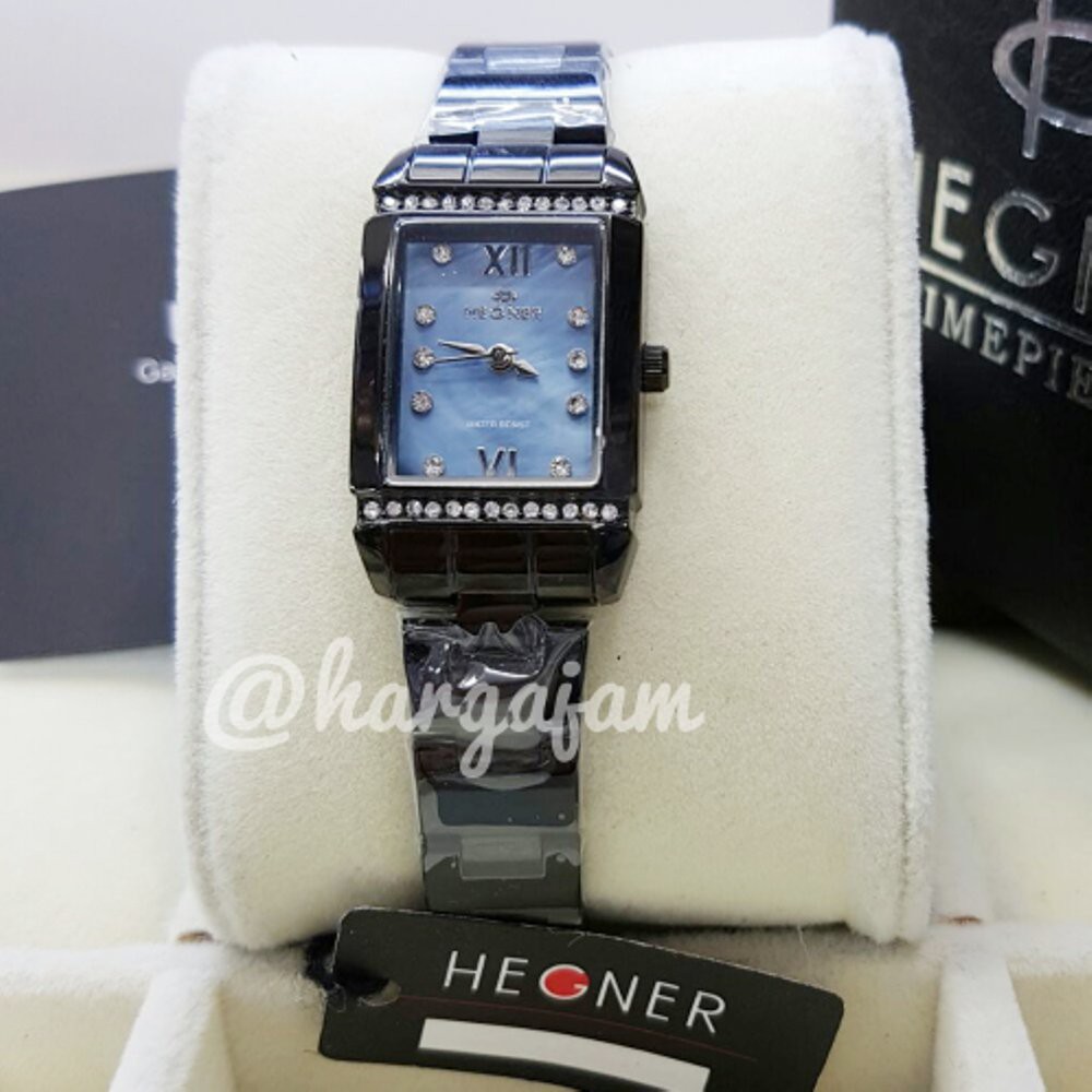 Jam Tangan Wanita Original Hegner 1282 black (hargajam harga jam ori)