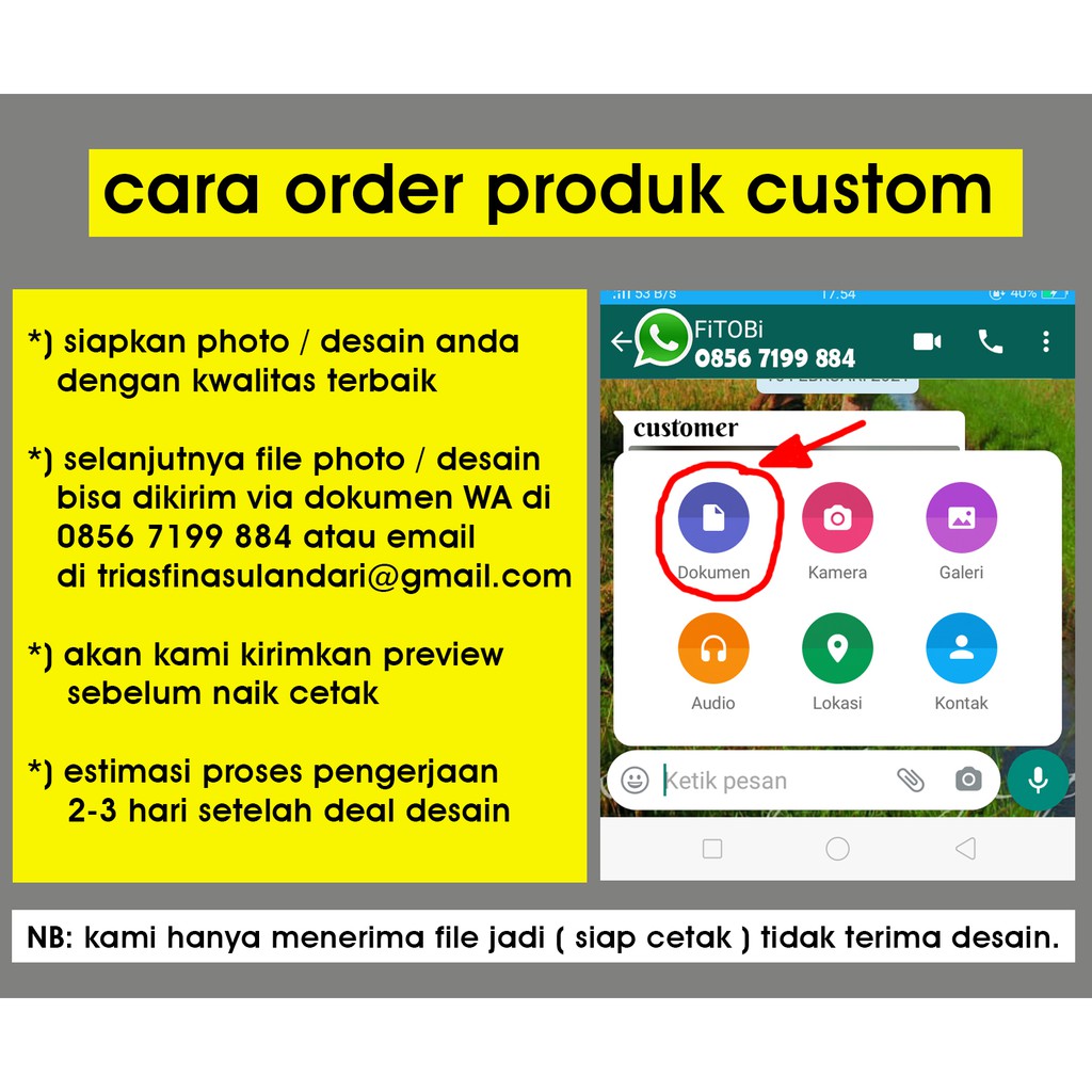 wall decor custom cetak photo suka suka