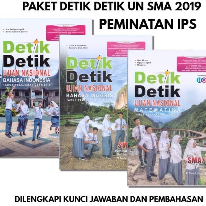 Lihat Detal Kumpulan Soal Ujian Nasional Un Sma Ips Buku Detik Detik Un Ips Limited Shopee Indonesia