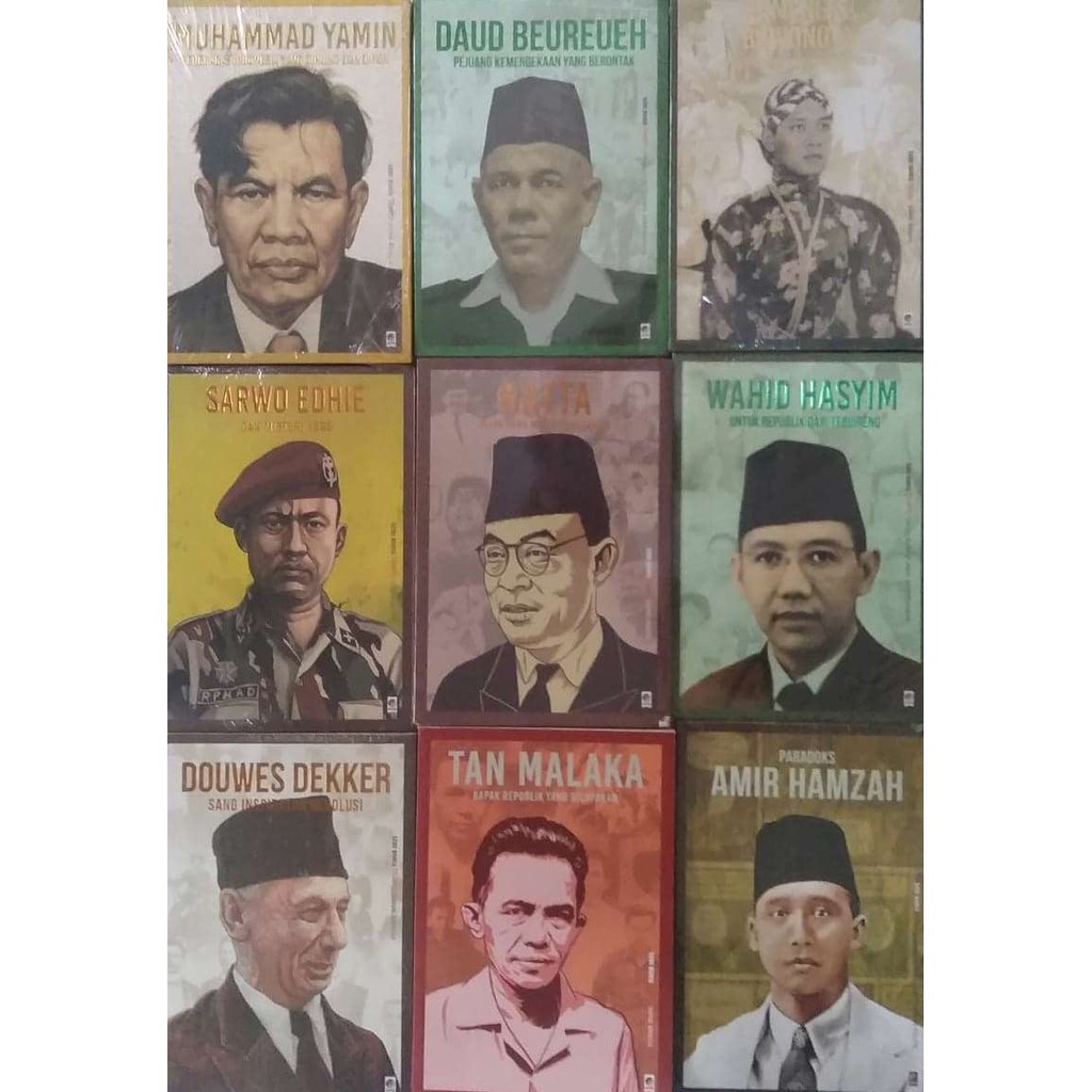Seri Buku Tempo / Seri Tempo / Tokoh Tempo / Soekarno, Hatta, Sjahrir, Natsir, Hamengku Buwono dll